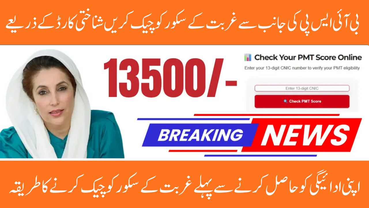 Check PMT Score on 8171 Web Portal